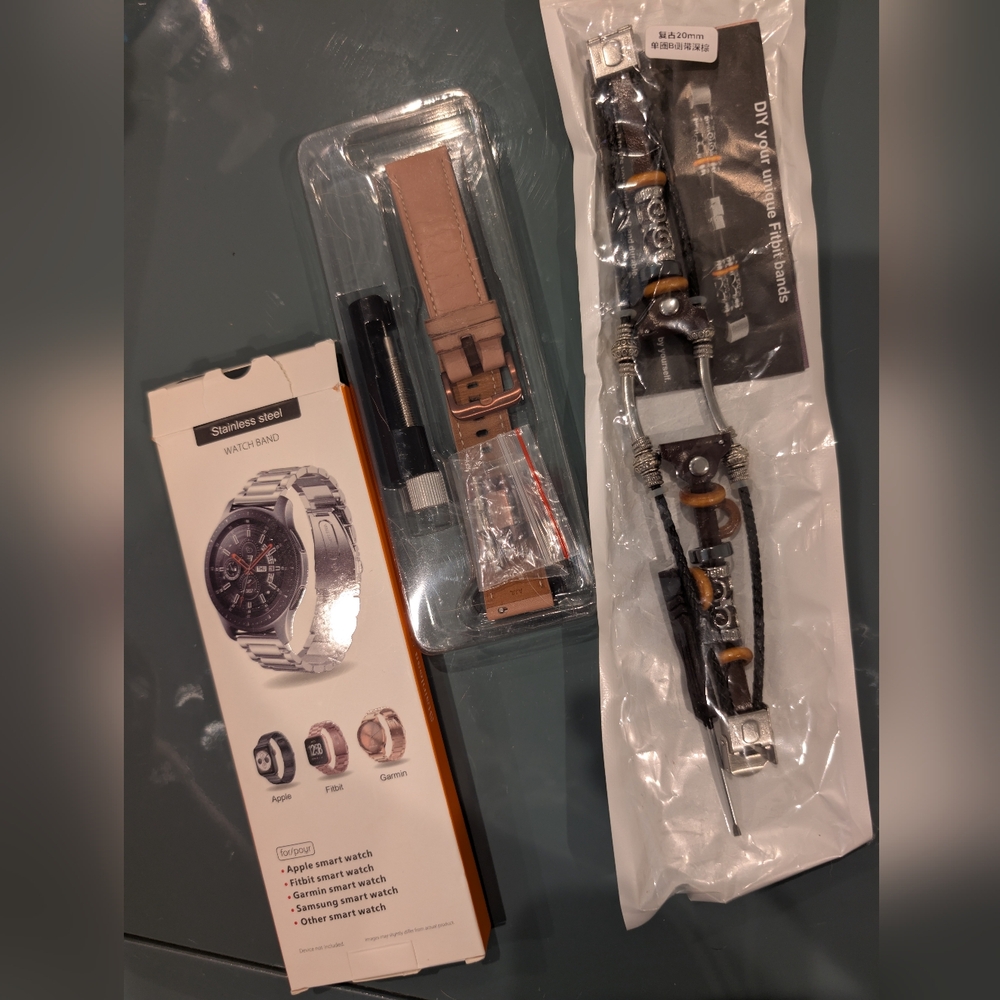 SAMSUNG Galaxy Watch 3 41mm Mystic Bronze BT Plus Accessories - Picture 4 of 7